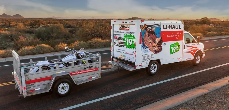U-Haul moving truck